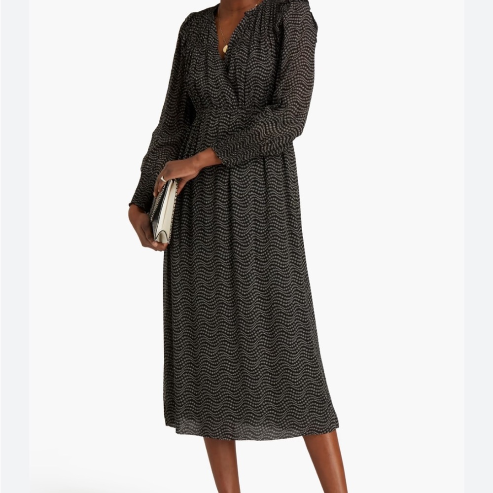 BA&SH Little Dots Midi Dress